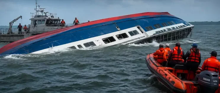 Girne Açıklarında Yolcu Gemisi Alabora Oldu: Gemide 267 Kişi Var