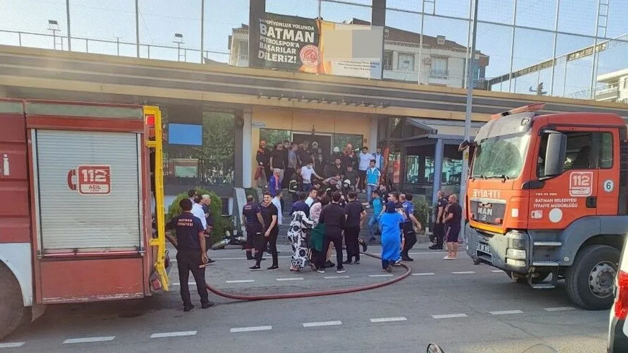 Batman’daki Spor Salonu Yangınında Ölü Sayısı 3’e Yükseldi