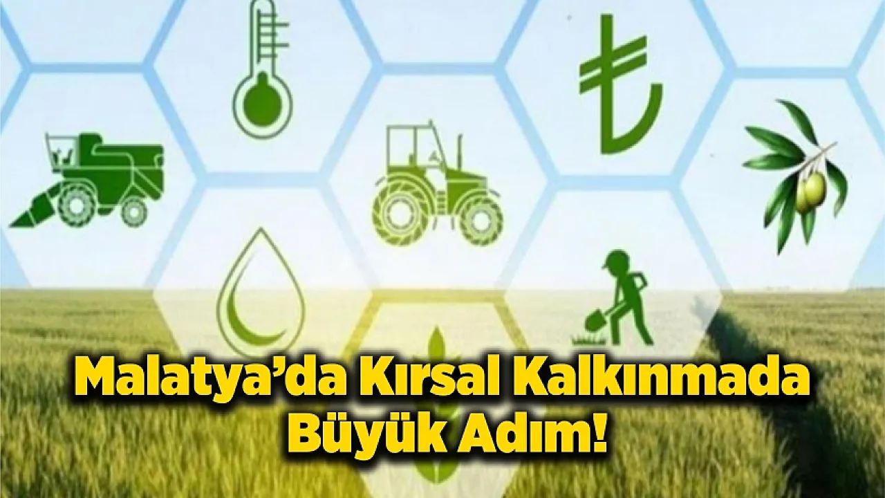Malatya'da Tarımda Destekler Güçleniyor