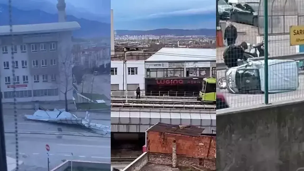 Şiddetli Rüzgar Hayatı Olumsuz Etkiledi