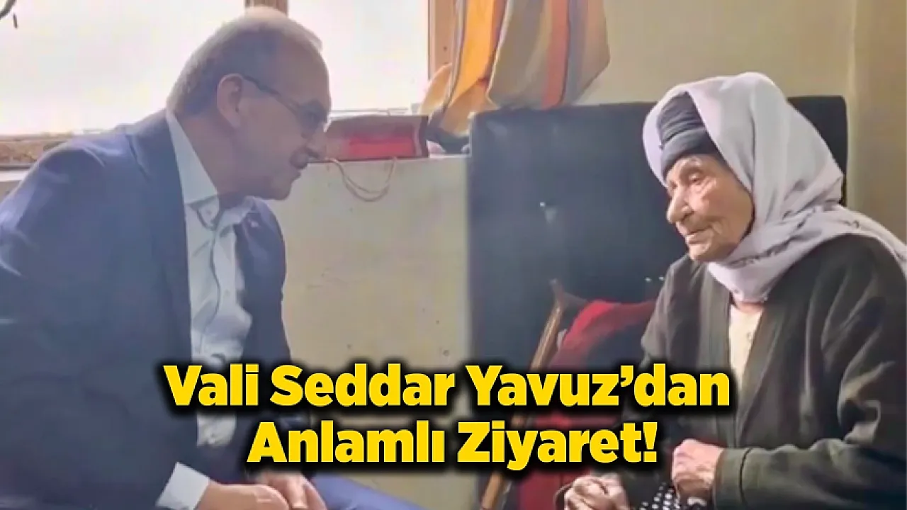 Malatya'da 90 Yaşındaki Bessey Nine'ye Vefa Ziyareti