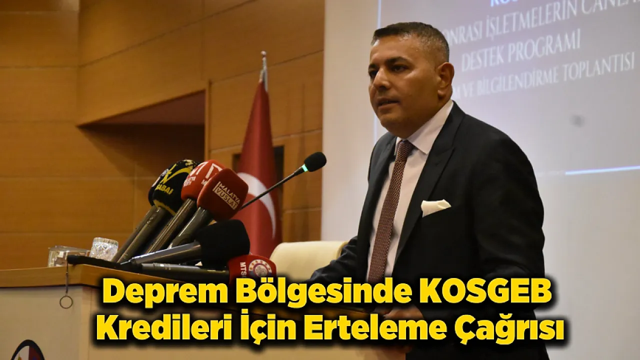 Sadıkoğlu: Esnaf Krediyi Ödeyemez