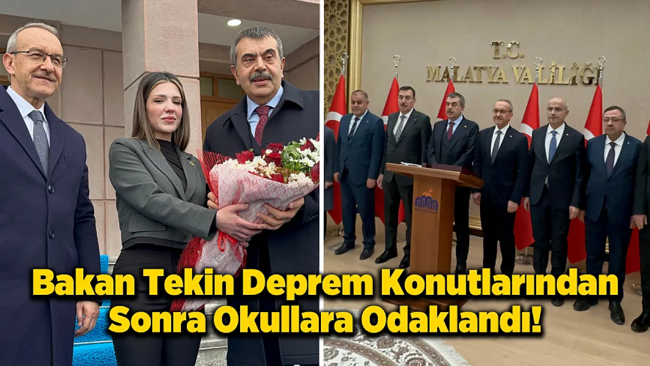 Malatya'da Eğitimde Sürdürülebilirlik İçin Yol Haritası Belirlendi!