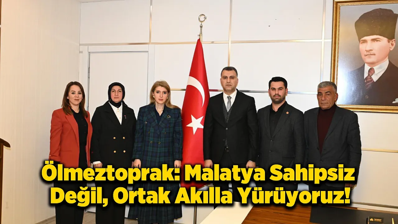 Ölmeztoprak, Belediye ve Kaymakamlık İle Bir Araya Geldi!