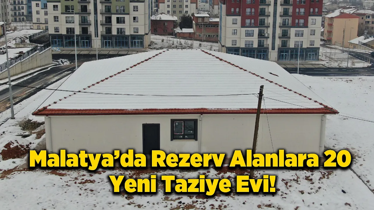 Malatya'da Çadır Devri Kapanıyor!