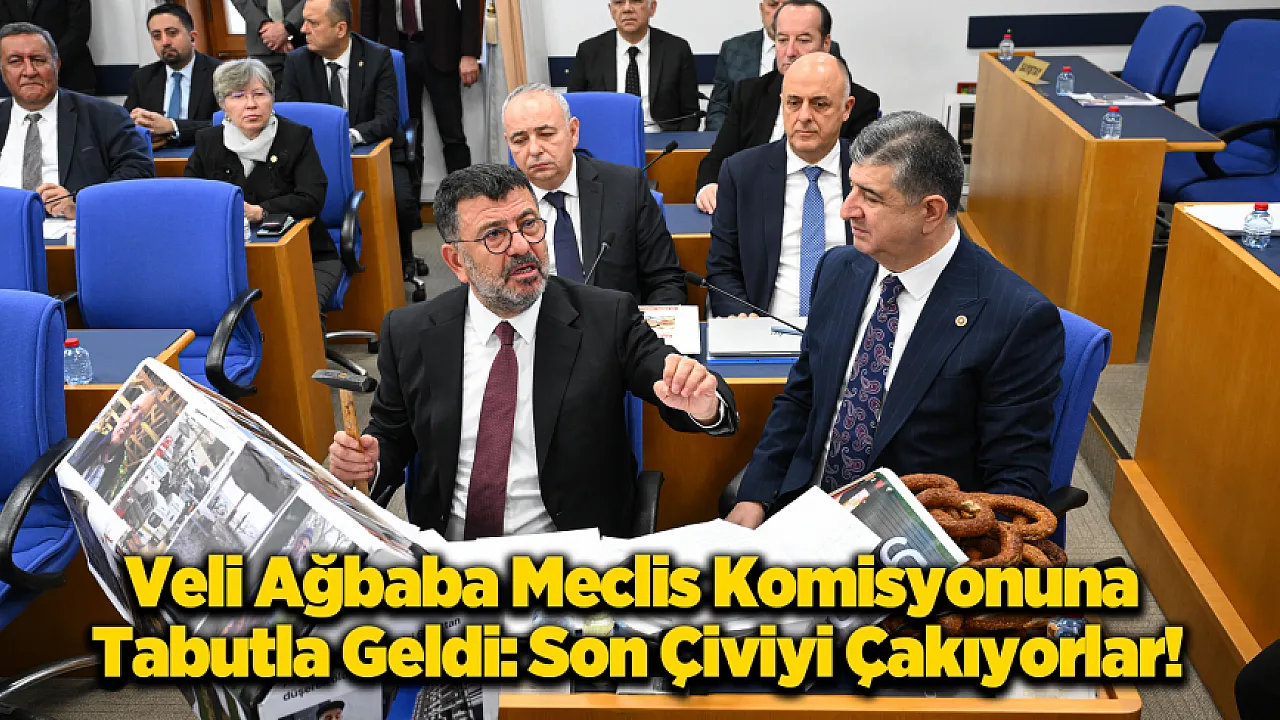Veli Ağbaba'dan Meclis'te Tabutlu Gönderme!
