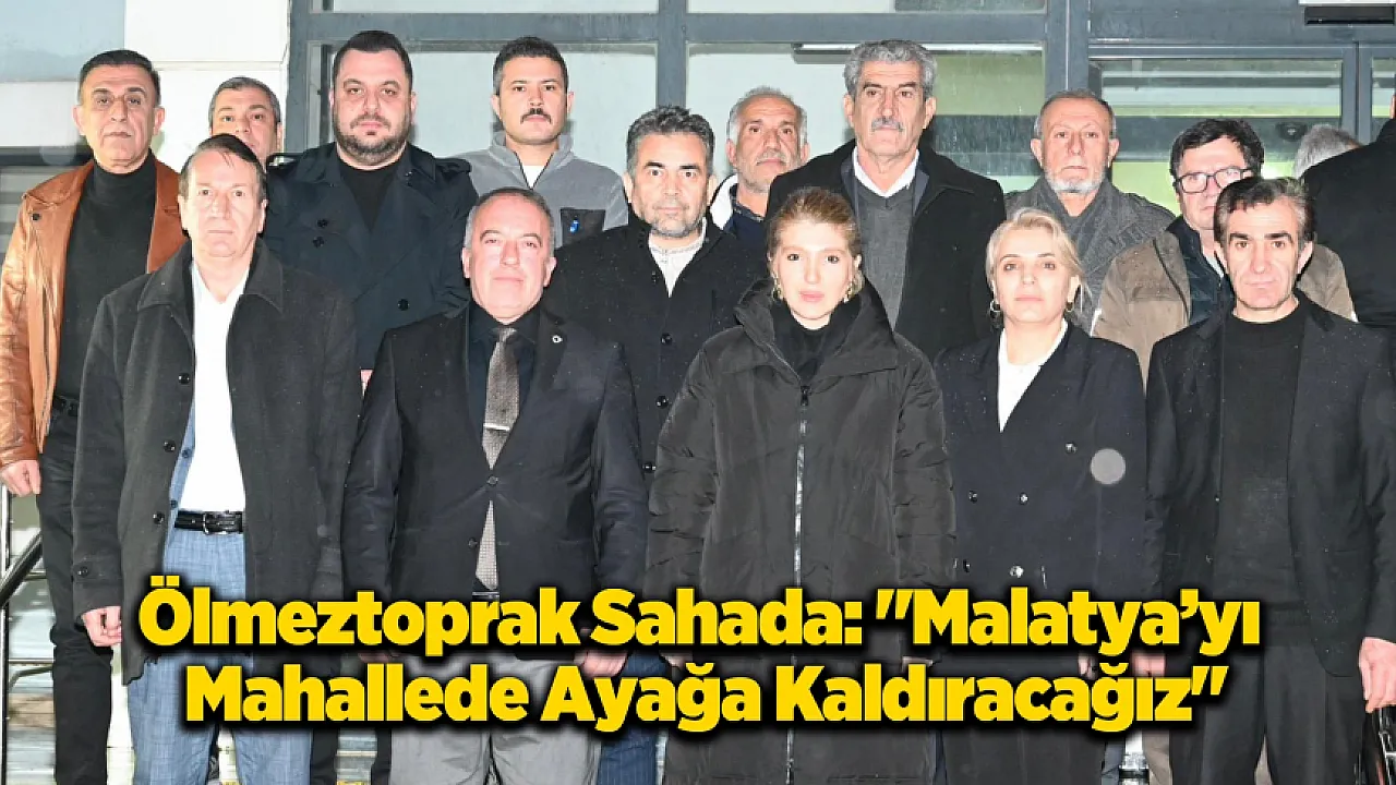 Ölmeztoprak Sahada! Mahalle Mahalle İmar Dosyası Açıldı!