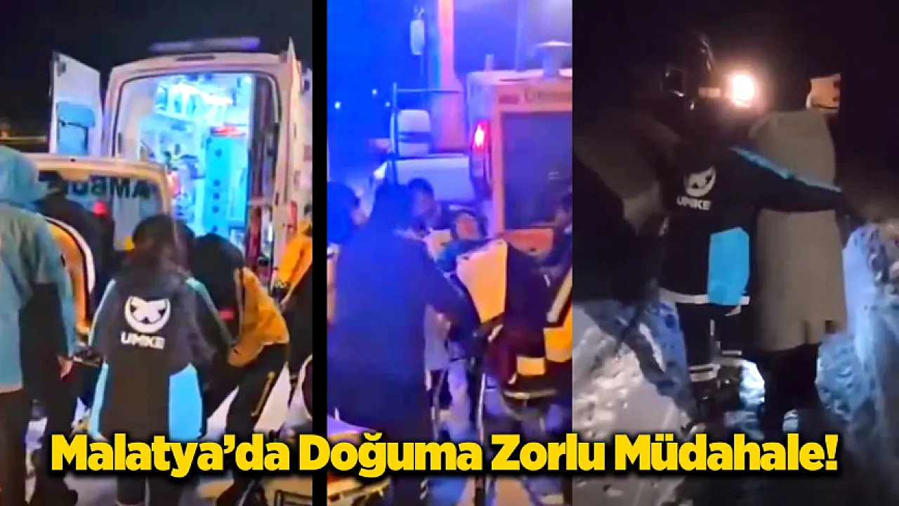 Malatya'da Kepçeyle Açılan Umut Yolu!