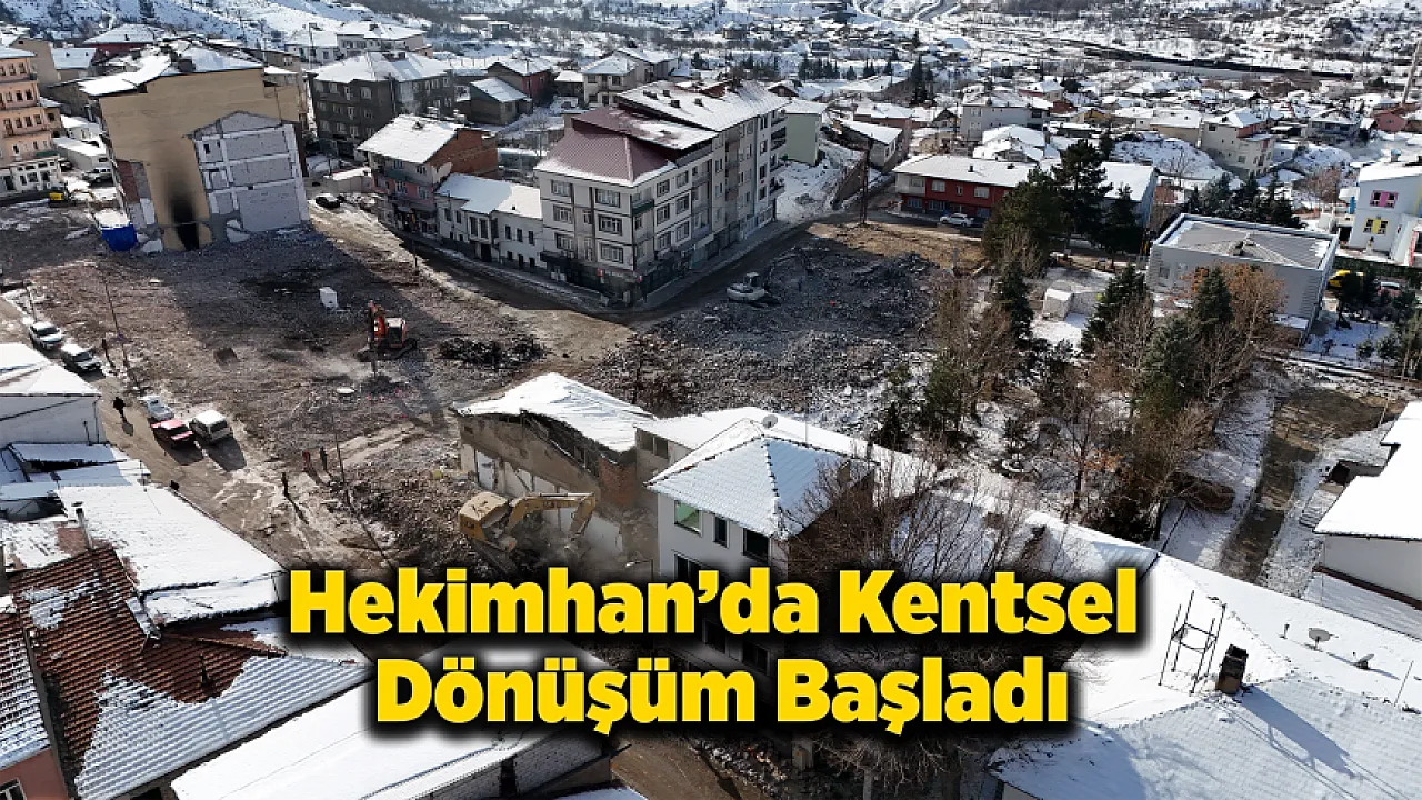 Malatya'da Depremden Etkilenen İlçe Yeniden İnşa Ediliyor