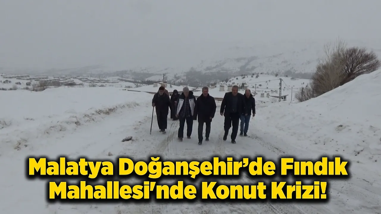 Malatya Doğanşehir'de 15 Aile Kışı Barakada Geçiriyor!