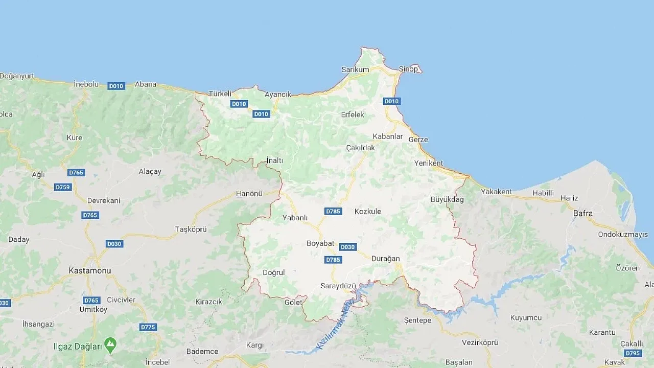 Sinop'un En Küçük İlçesi Hangisi?