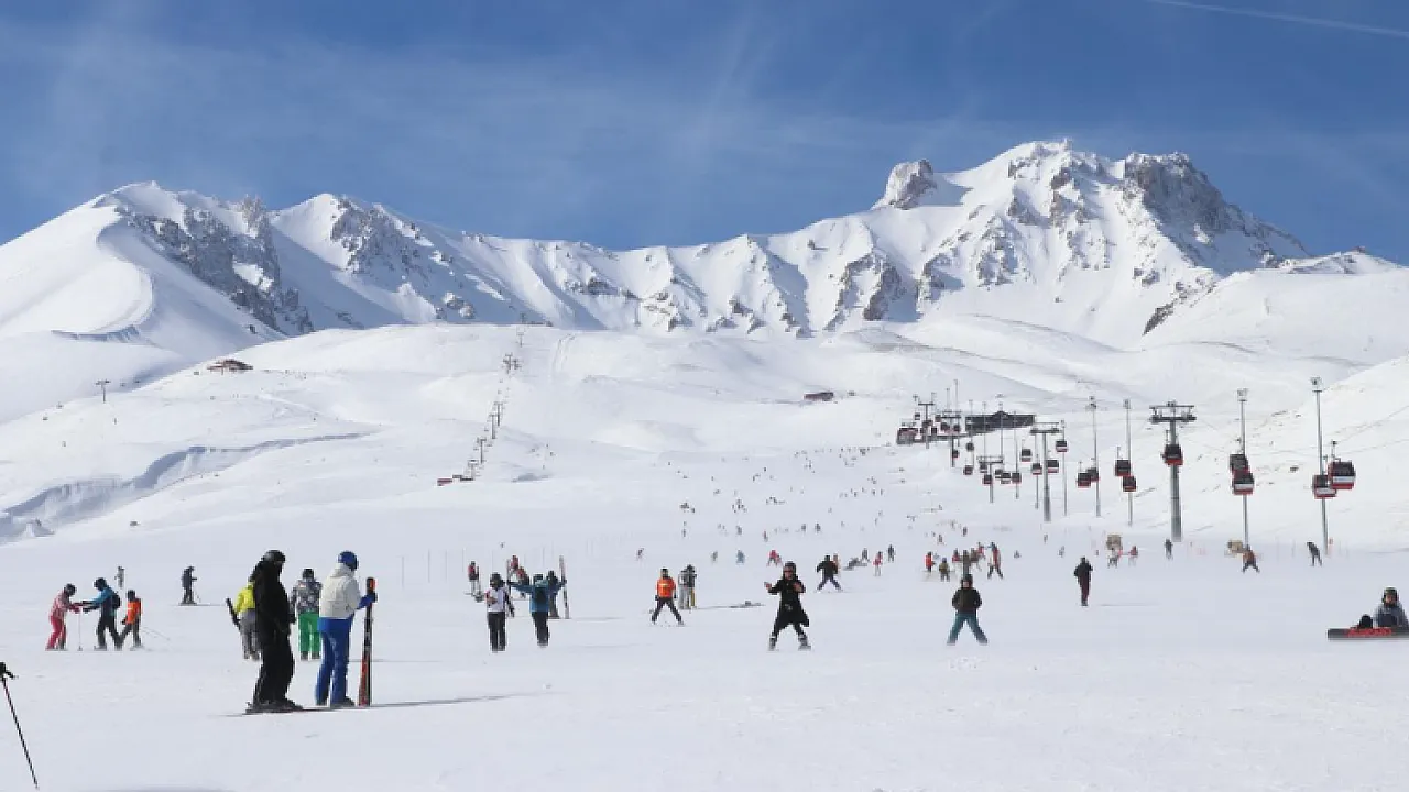 Erciyes'te Sömestir Rekoru: 1.4 Milyon Ziyaretçi ile Hedefe Dev Adım!