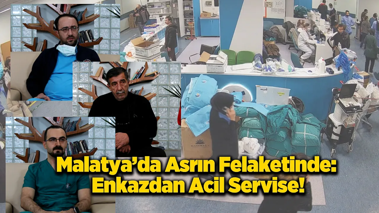 Malatya'da Asrın Felaketinde! İki Deprem Arasında Bir Tanıklık
