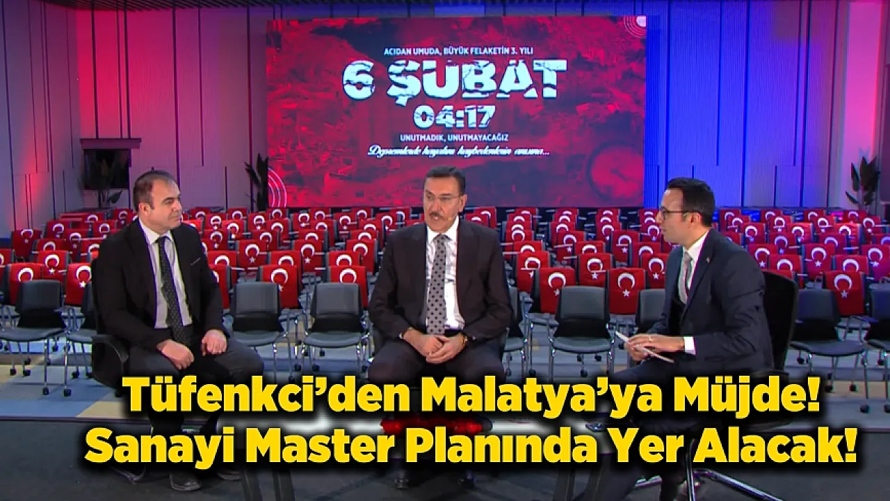 Milletvekili Tüfenkci Malatya'nın Beklediği Müjdeyi Verdi!