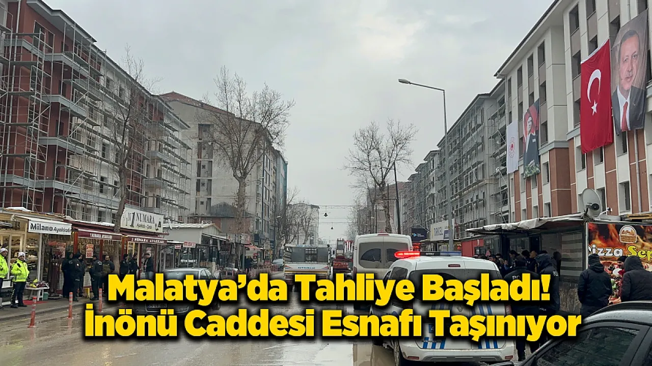 İnönü Caddesi'nde Konteyner Esnafı Yeni Yerine Taşınıyor!