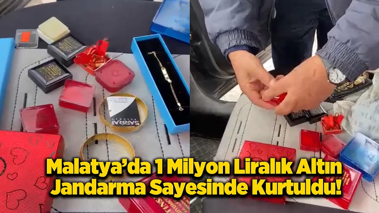 Malatya'da Milyonluk Vurguna Jandarma Freni!