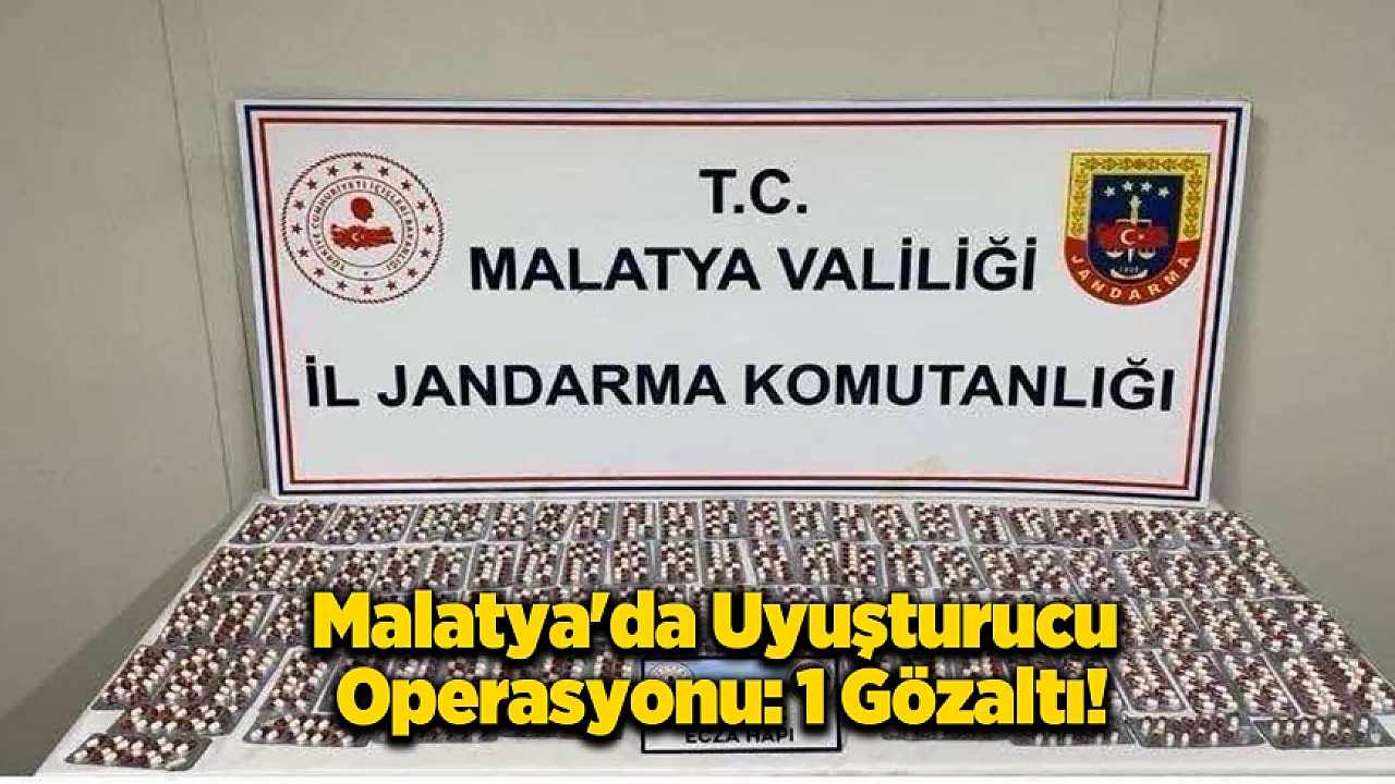 Zehir Tacirlerine Kaçış Yok: Battalgazi'de Binlerce Hap Ele Geçirildi!
