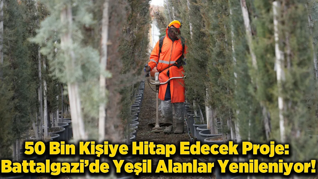 Battalgazi'de Çarşıbaşı Rekreasyon Alanı Hızla Yükseliyor