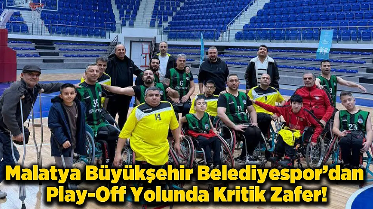 Malatya BŞB'den Kritik Zafer: Play-Off Yolunda Büyük Adım