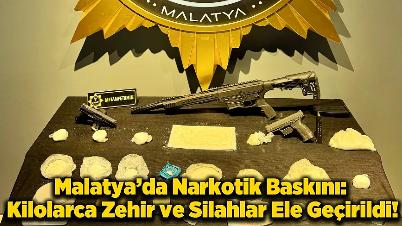 Sokak Satıcılarına Şafak Operasyonu: Malatya'da 2 Kilo Metamfetamin Yakalandı