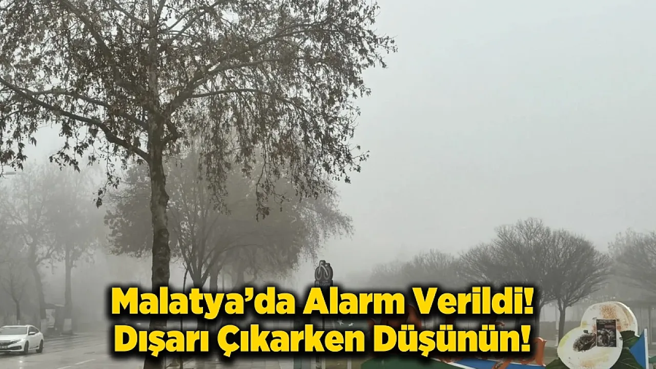 Malatyalılara Kritik Uyarı! Çatılar Uçacak, Ağaçlar Devrilecek!