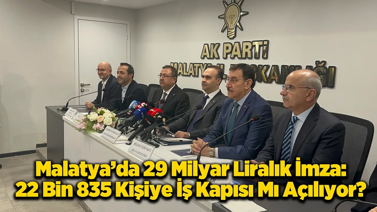 Malatya Sanayisinde Yeni Dönem: 4 Yeni Bölge, Binlerce Yeni İstihdam!