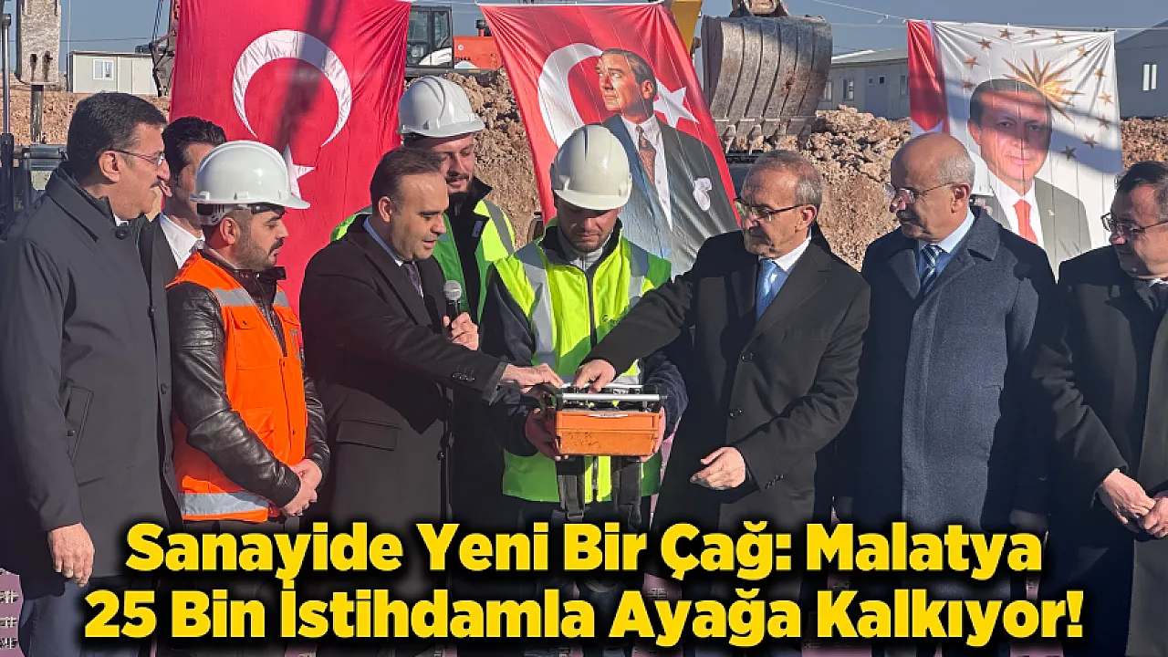 Bakan Kacır Duyurdu: Malatya OSB'de Çalışanlara 14 Yıllık Prim Desteği Müjdesi