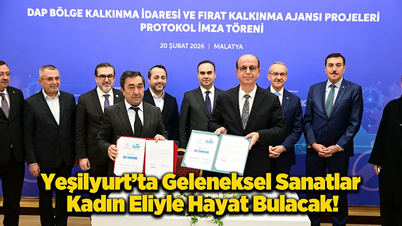 Yeşilyurt'ta Geleneksel Halı Dokuma Geri Dönüyor!