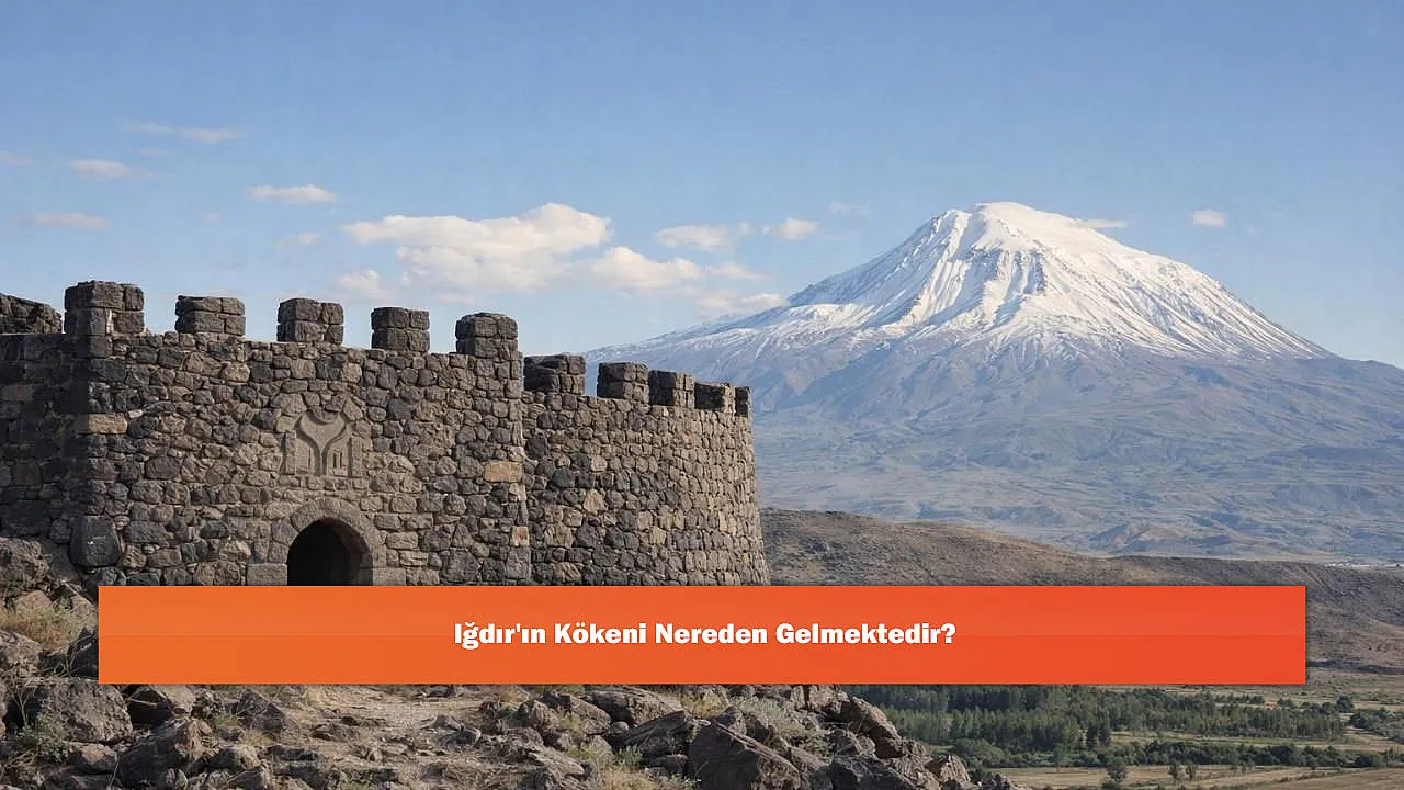 Iğdır'ın Kökeni Nereden Gelmektedir?