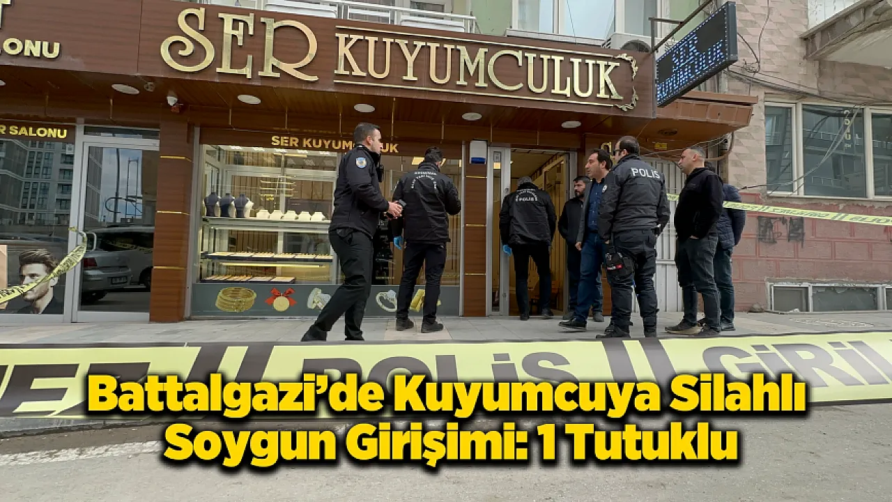 Malatya'da Soyguncunun Planını Bozan Çığlık: Silahı Çekti Ama Eli Boş Kaçtı!