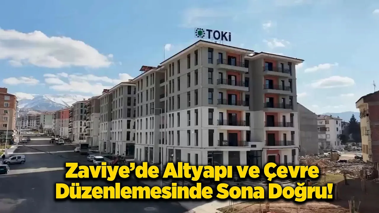 Vali Yavuz Zaviye Mahalle'sindeki Son Durumu Paylaştı!
