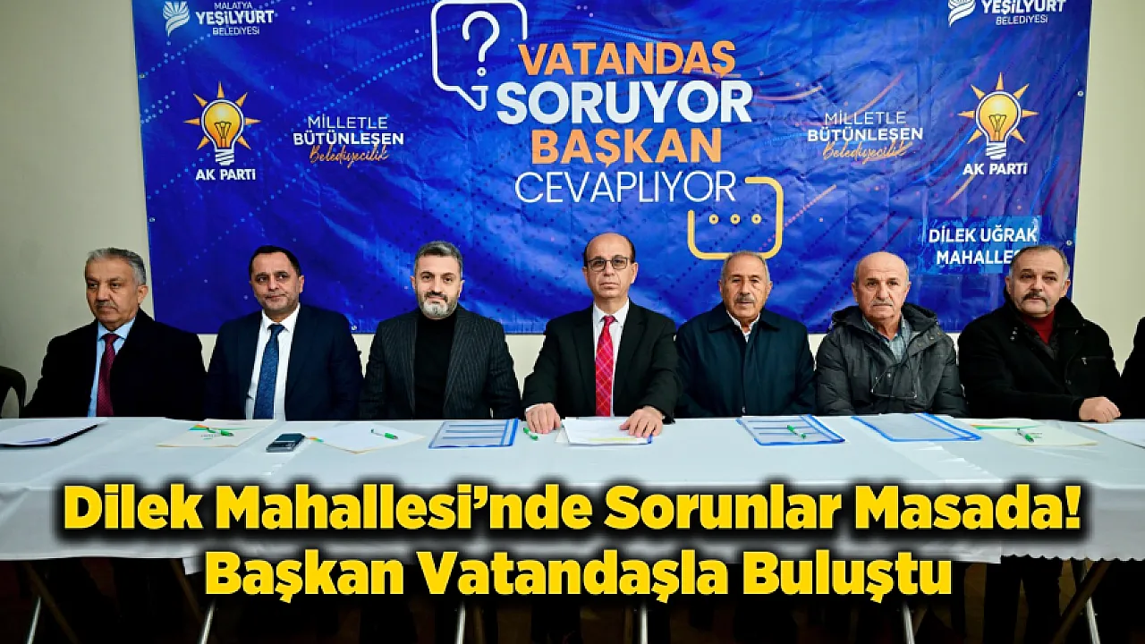 Dilek'te Altyapı Talepleri Gündemde! Geçit: Talepler Çözülecek!