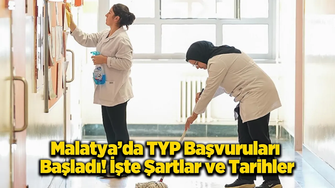 Malatya'da 950 Kişi İşe Alınacak! MEB ve İŞKUR'dan TYP İlanı Geldi