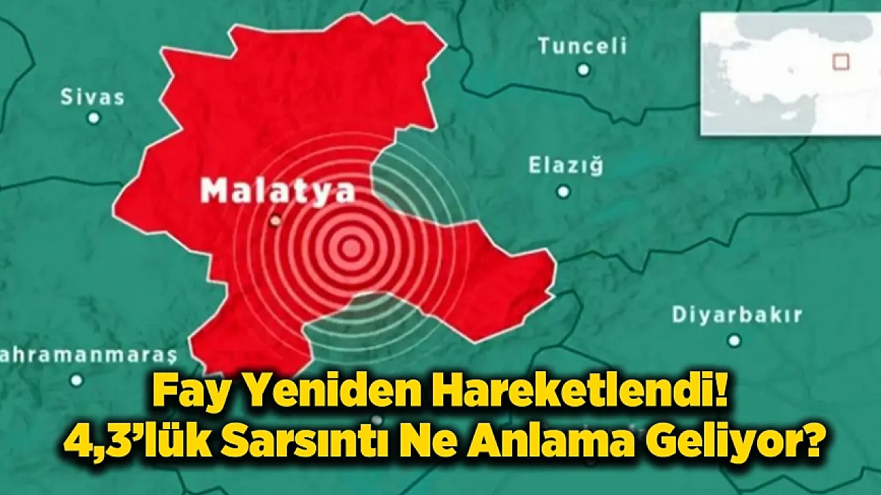 4,3'lük Deprem Sonrası Gözler Fay Hattında! Uzmanlar Ne Dedi?