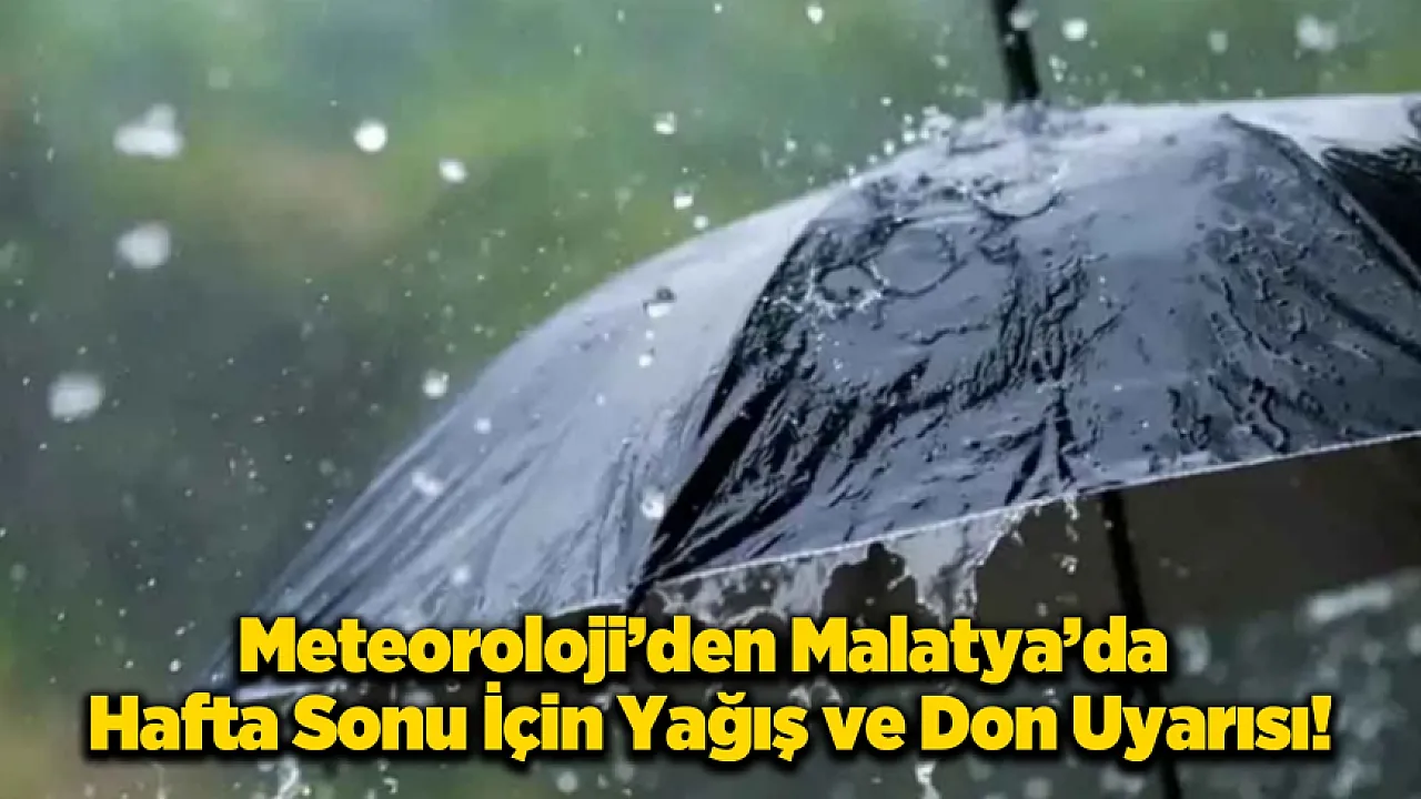 Malatya'da Kış Kapıda: Yağmur ve Buzlanma Geliyor!