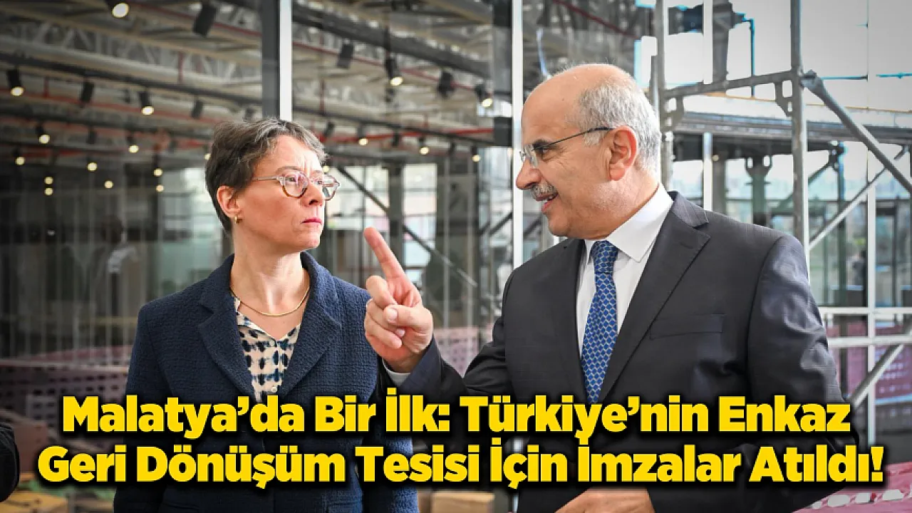 Malatya'da Enkazlar Hayat Buluyor: Türkiye'nin İlk Geri Dönüşüm Tesisi İçin İş Birliği!