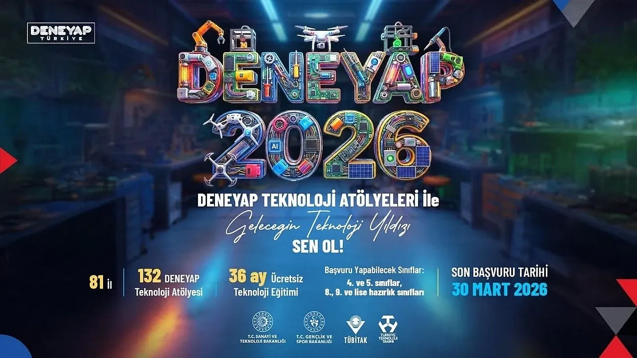 Deneyap Teknoloji Atölyeleri Yeni Dönem Başvuruları İle Geleceğin Mucitlerini Arıyor