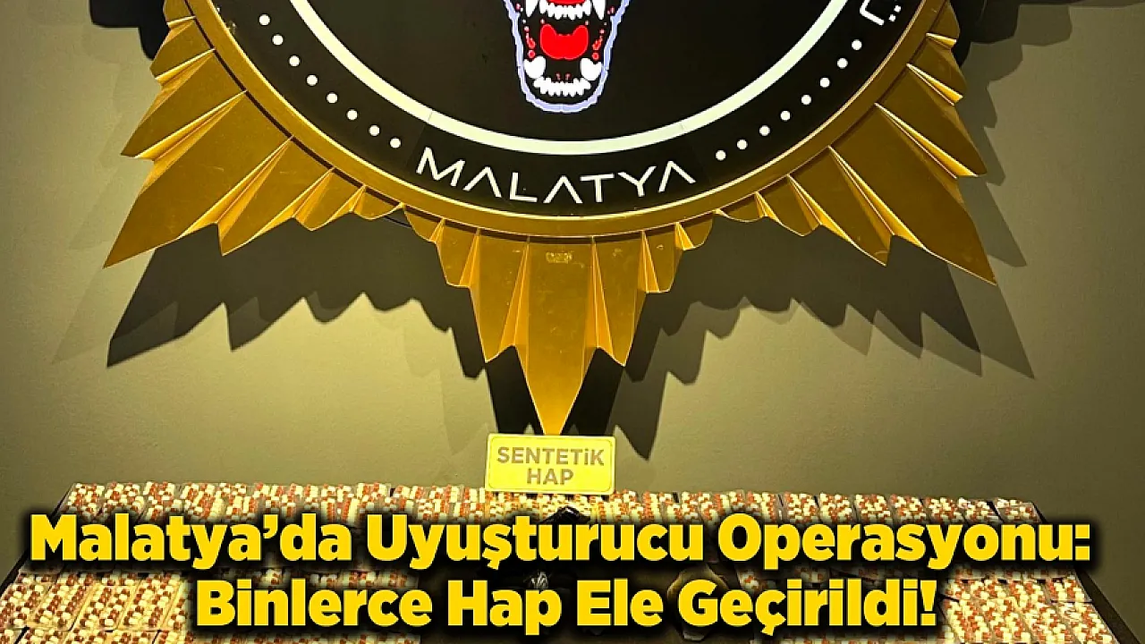 Malatya'da Nefes Kesen Operasyon: Uyuşturucu ve Tabanca Ele Geçirildi, 5 Şüpheli Gözaltında