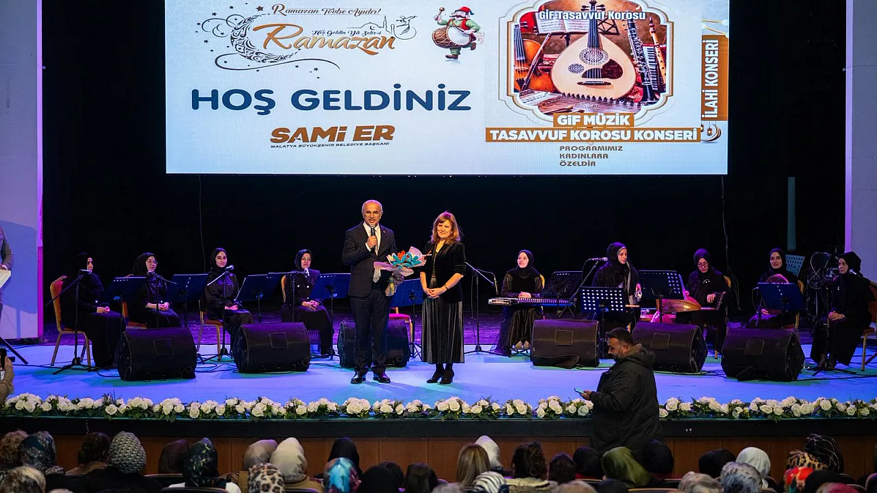 Malatya'da Ramazan ve 8 Mart'a Özel Tasavvuf Konseri: GİF Korosu Sahne Aldı!