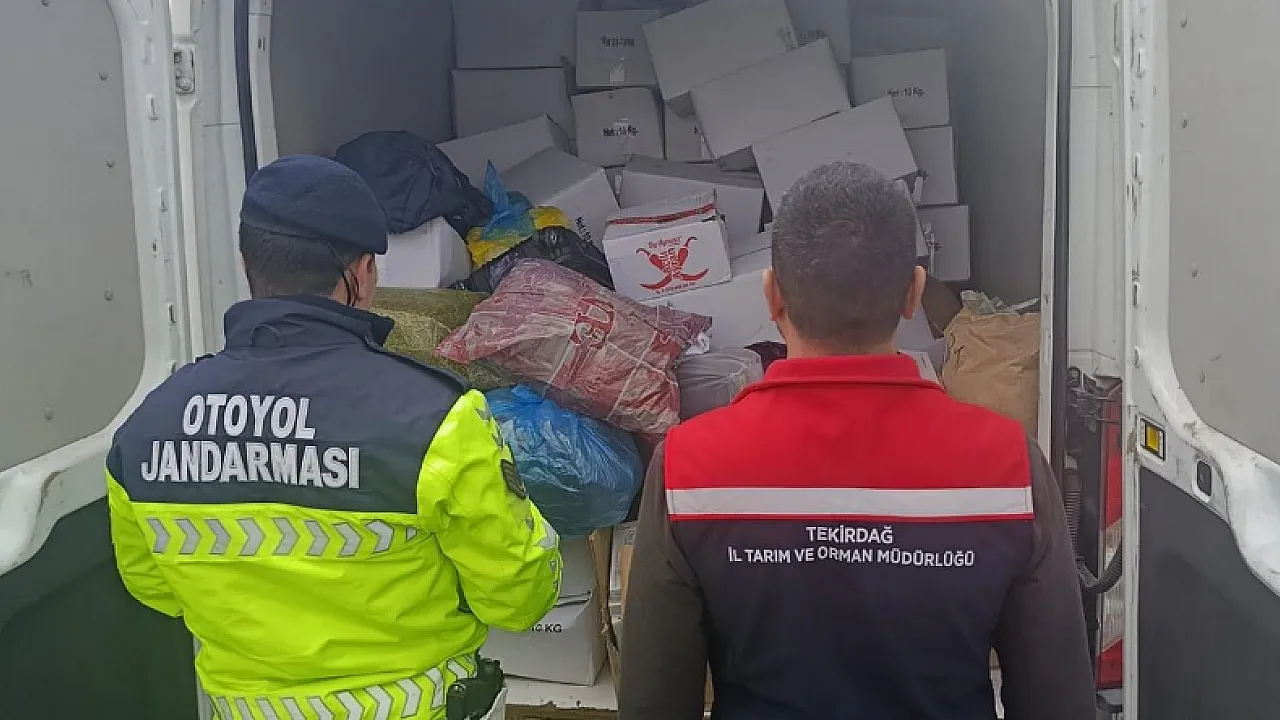 Ergene'de Kaçak Sevkiyat: 2 Ton Antep Fıstığı Ele Geçirildi!