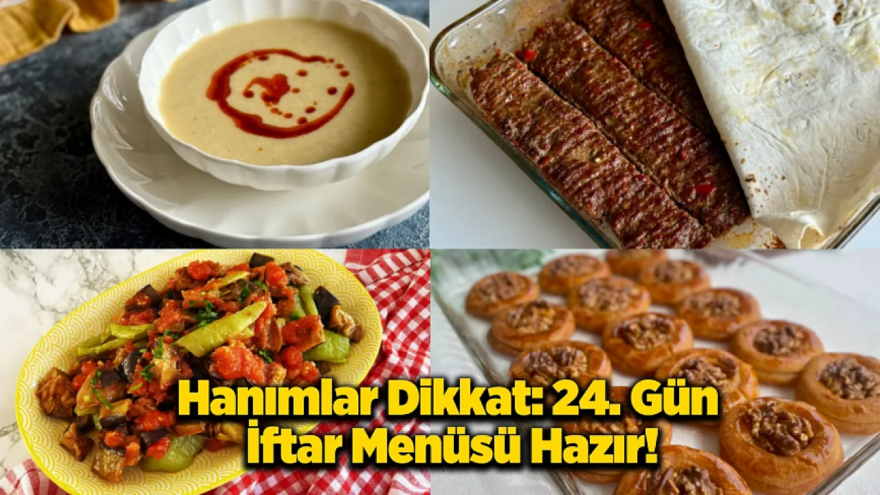 Hanımlar Bu Tarif Kaçmaz! 24. Gün İftar Sofrasında En Özel Tatlar