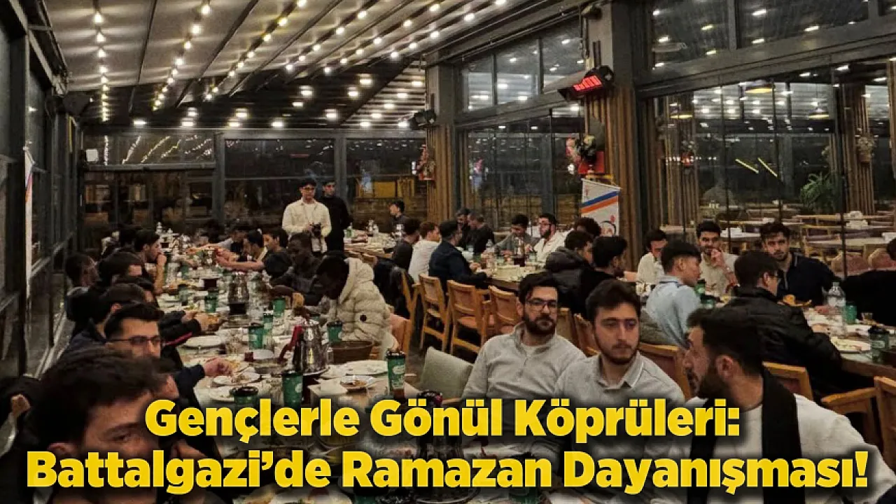 Battalgazi'de Ramazan Sofraları Birlik ve Kardeşliği Pekiştiriyor