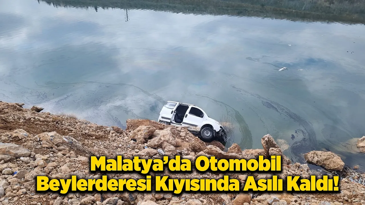 Beylerderesi'nde Göletin Kıyısında Halatlı Kurtarma Operasyonu!