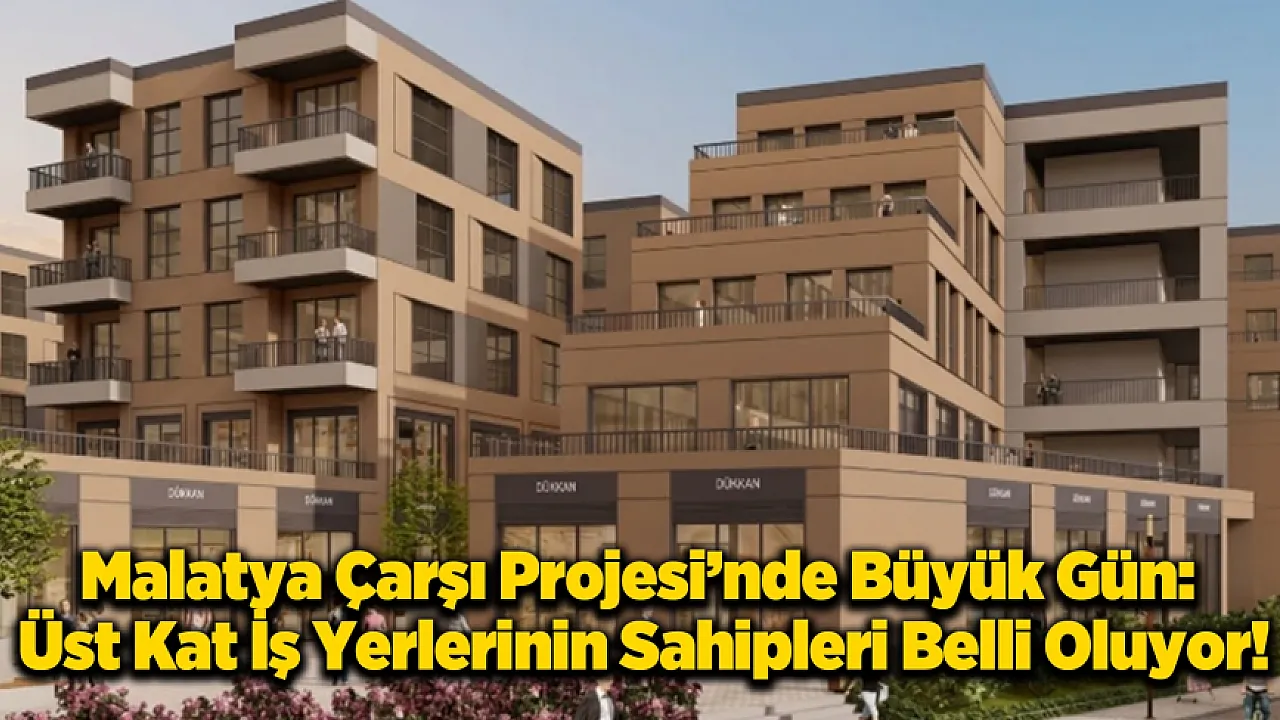 Esnafa Müjde: Battalgazi Çarşı Merkezi'nde İş Yeri Kuraları Canlı Yayında Çekiliyor!