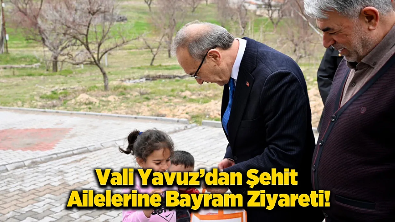 Malatya'da Bayram Mesaisi: Vali Seddar Yavuz Şehit Emanetlerini Yalnız Bırakmadı