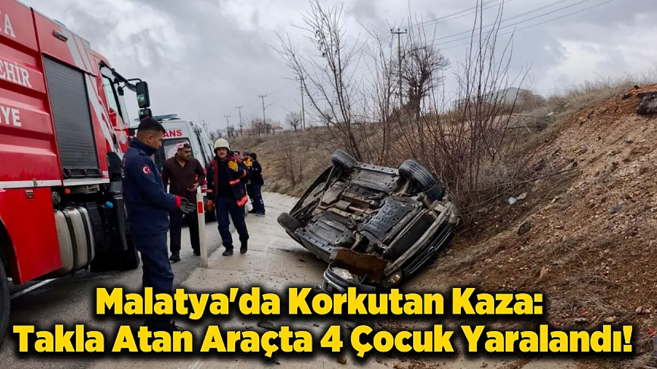 Tavşantepe Mevkiinde Korkutan Kaza: Kontrolden Çıkan Araç Şarampole Devrildi