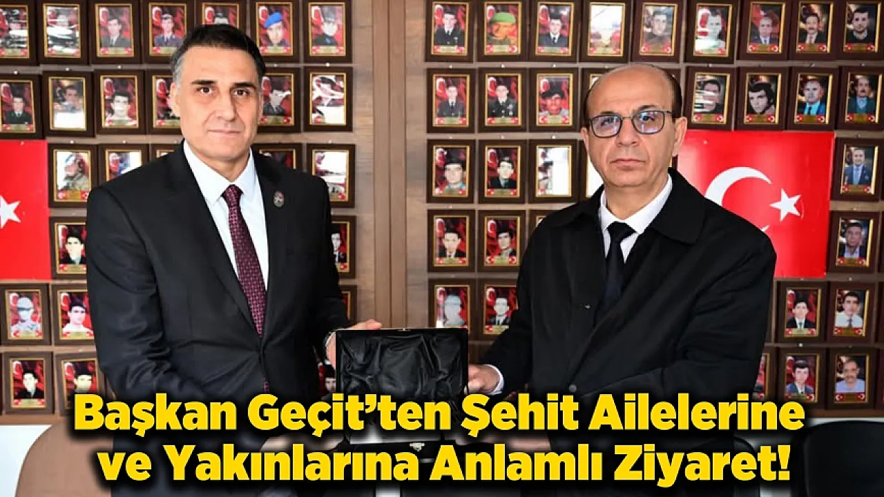 Yeşilyurt'ta Şehit Yakınları ve Gazilere Vefa: Bayram Sonrası Önemli Buluşma