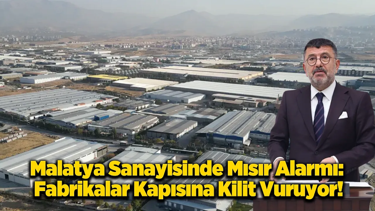 Malatya'nın Üretim Gücü Zayıflıyor: Yüksek Elektrik Faturaları Fabrikaları Şehirden Kaçırıyor!