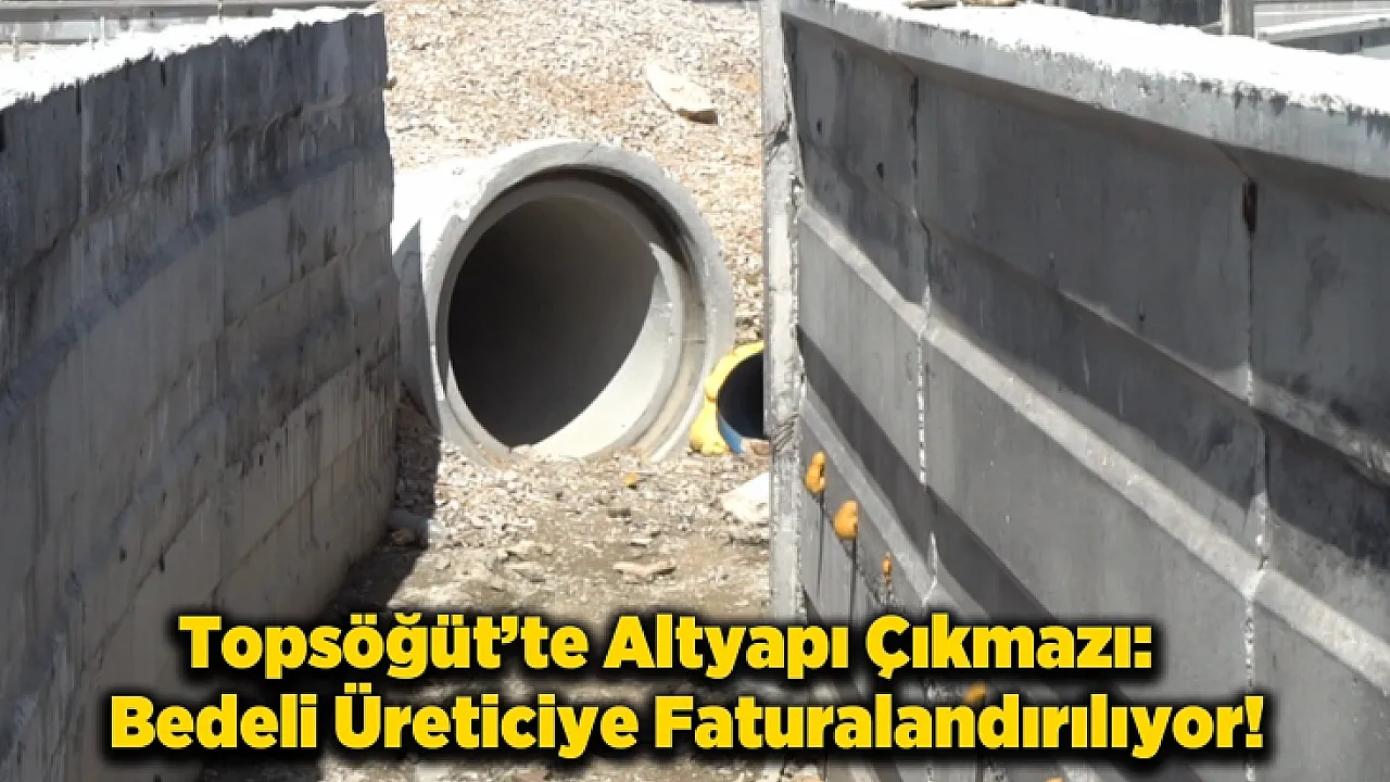 Malatya Topsöğüt'te Altyapı Çıkmazı: Kullanılamayan Hattın Bedeli Üreticiye Faturalandırılıyor