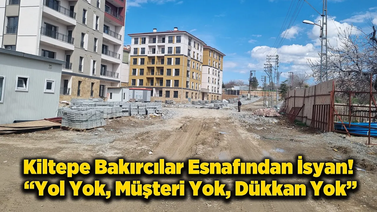 Esnafın Yolu Kapalı! Dükkan Yok, Müşteri Yok! Malatya Bakırcılar Esnafı Tepkili!